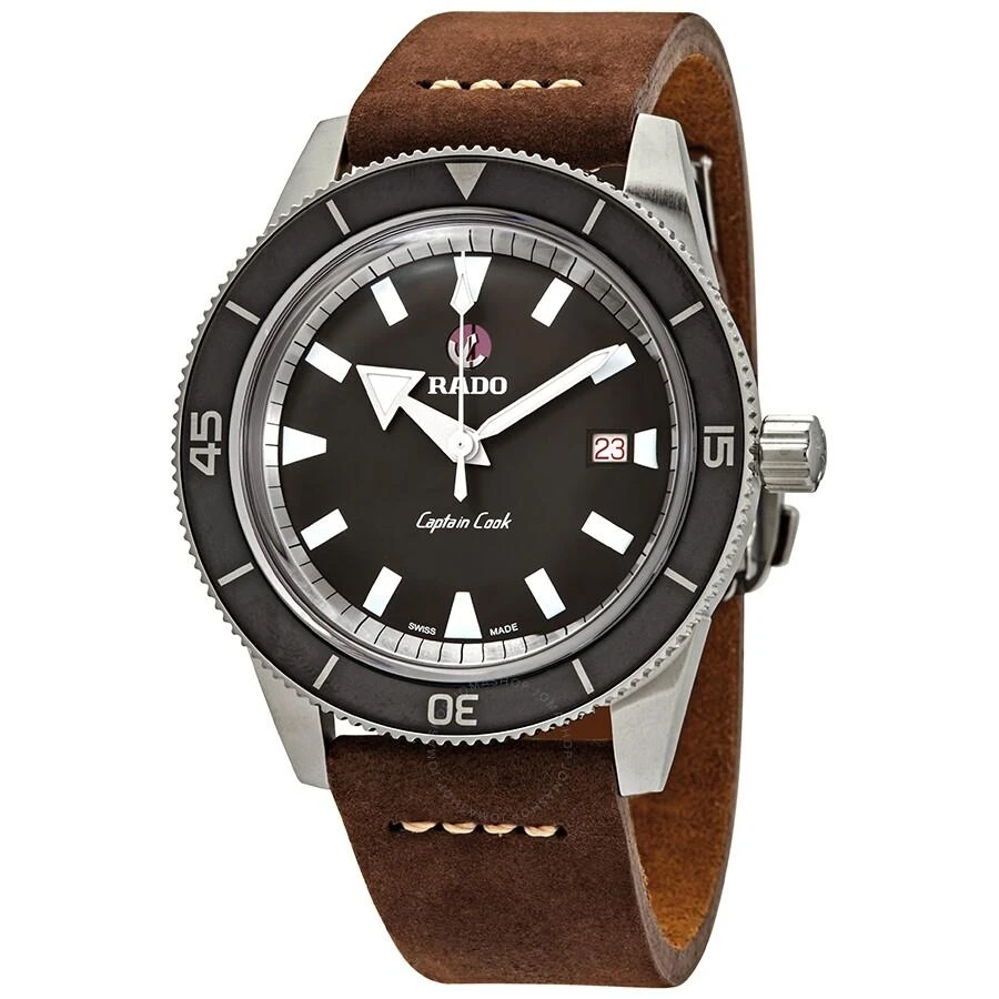 Rado Captain Cook Automatic Grey Dial Men's Watch R32505015 1