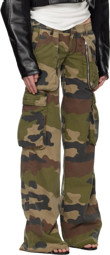 NVL-GARDE Khaki Low Rise Cargo Pants 2