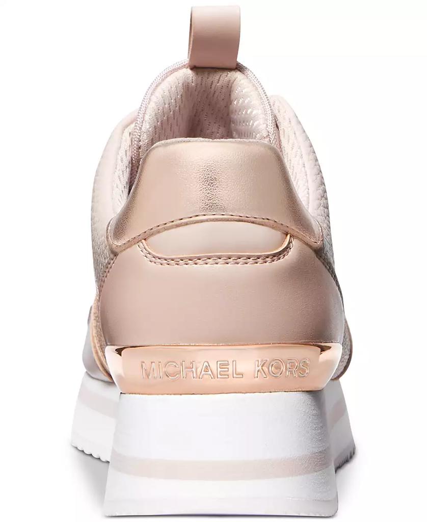 mk rose gold shoes