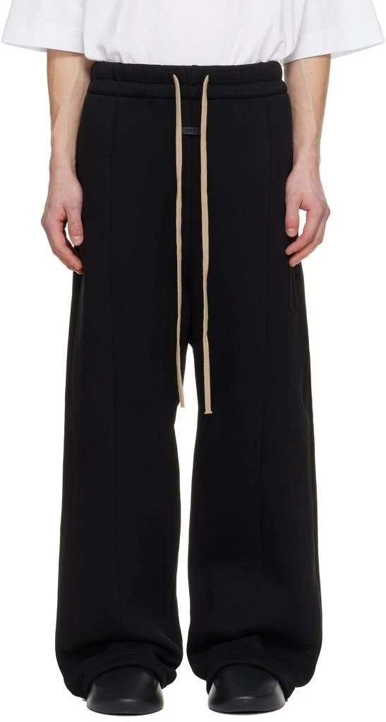 Fear of god Black Wide Leg Sweatpants 1