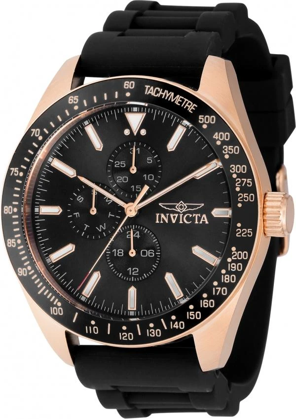 Invicta Invicta Aviator Quartz Black Dial Men's Watch 38407