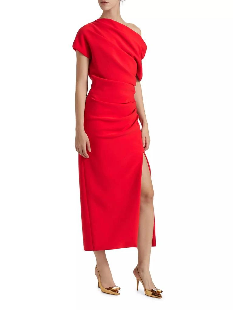 Amsale One-Shoulder Cocktail Dress 3