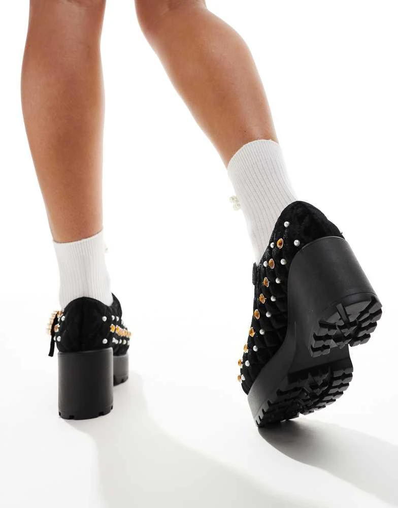 Koi Footwear Koi Tira Velvet Mary Janes Regal Temptation Edition 2