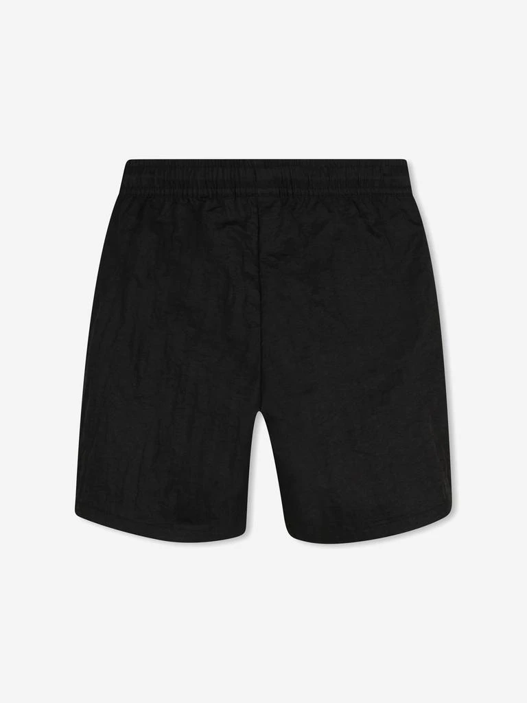 Hugo Boss Boys Logo Print Swim Shorts in Black 2