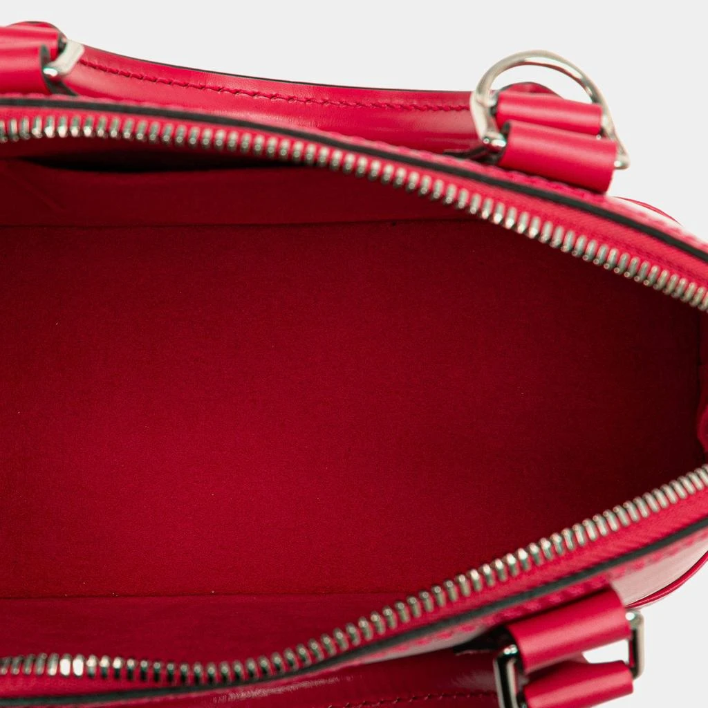 Louis Vuitton Louis Vuitton Red Epi Leather Alma BB Shoulder Bag 8