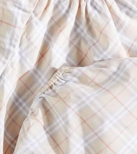 Burberry Baby checked bodysuit 3