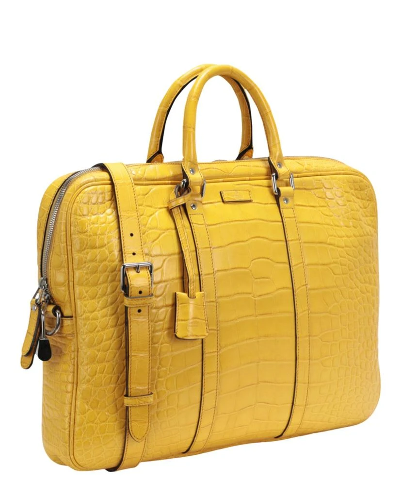 Gucci Crocodile Leather Briefcase 2