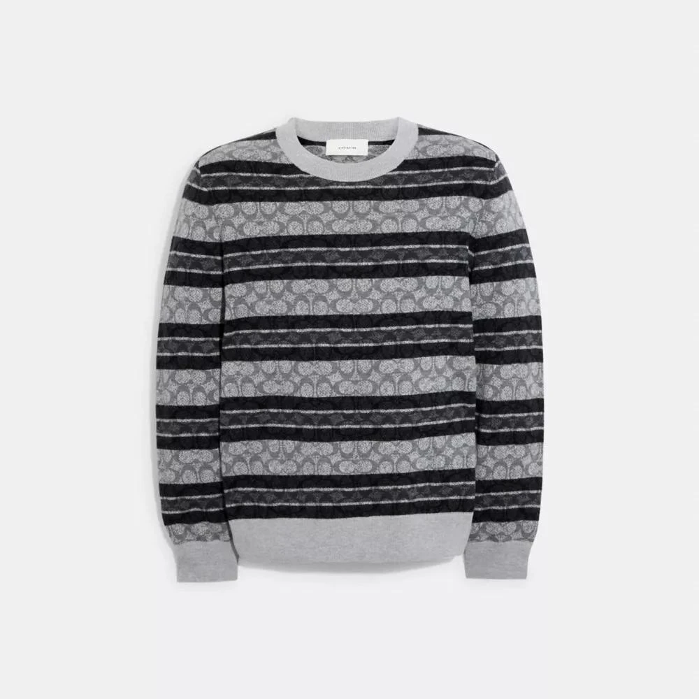 Coach Signature Sweater 1