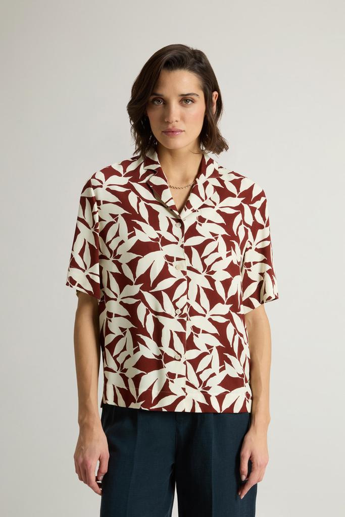 Woolrich Bowling-Collar Shirt - Women - Red