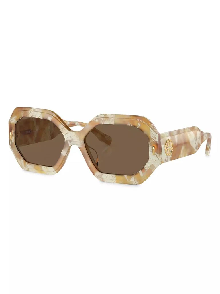 Tory Burch Miller 55MM Geometric Sunglasses 2