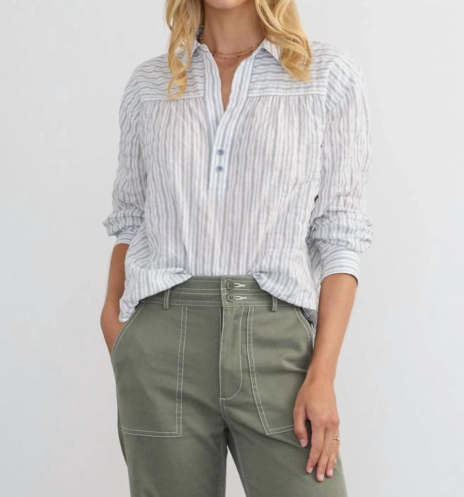 Margaret O'Leary Margaret O'Leary - Marina Popover Shirt 3