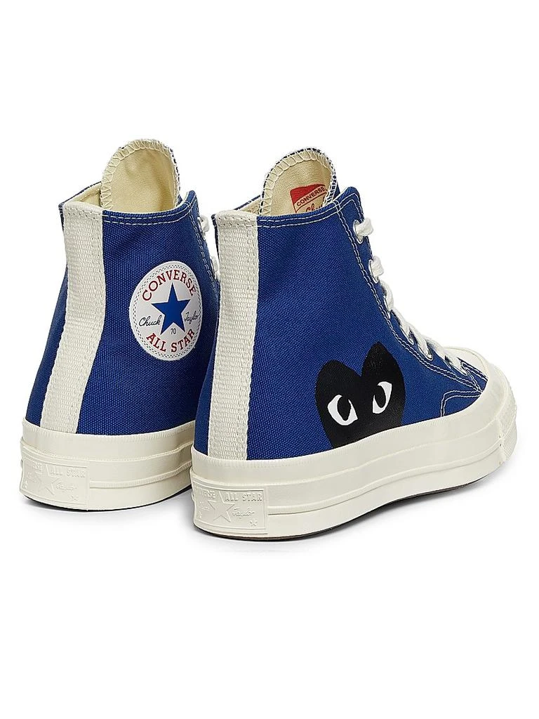 Comme des Garcons CdG PLAY x Converse Women's Chuck Taylor All Star Peek-A-Boo High-Top Sneakers 3