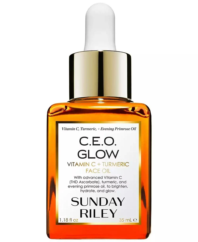 Sunday Riley C.E.O. Glow Vitamin C + Turmeric Face Oil, 1.18oz. 1
