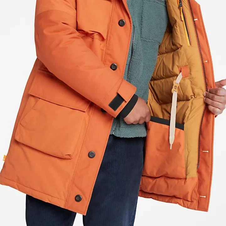 Timberland Wilmington Expedition Parka for Men in Orange 6