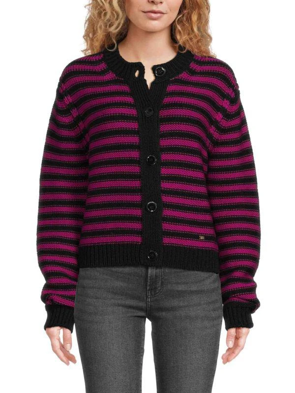 SONIA RYKIEL Striped Wool Sweater 1