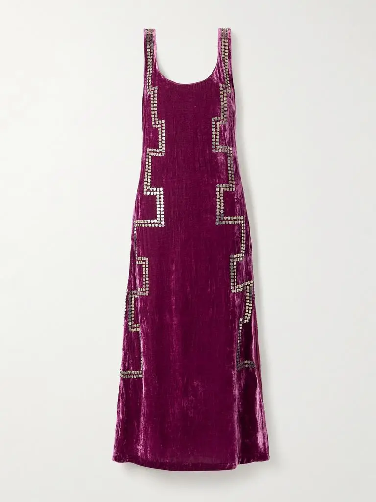 adele purple dress Buy AlterEGO Adele Smocked Everyday Deep Purple Maxi Dress Online
