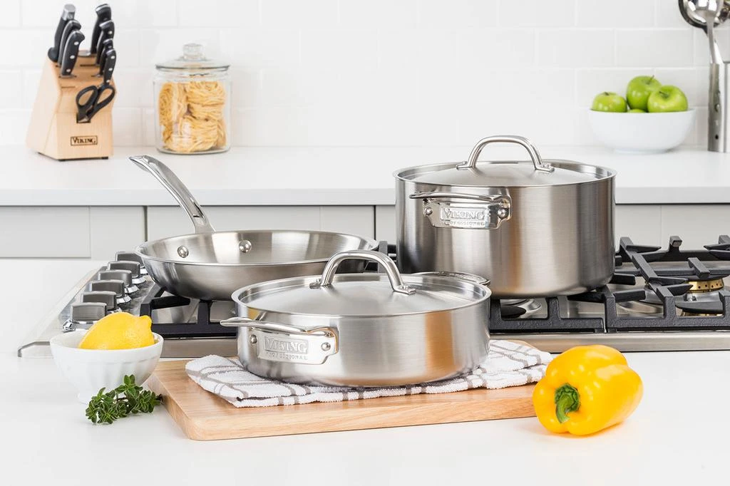 Viking Professional 5-Ply Hollow Forged 5 Piece Cookware Set 3