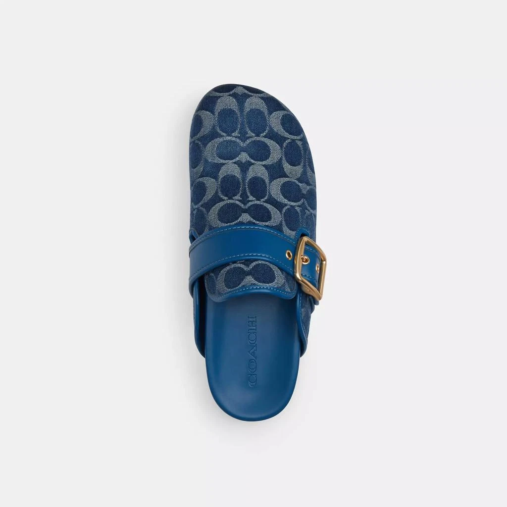Coach Ashton Clog In Signature Denim 2