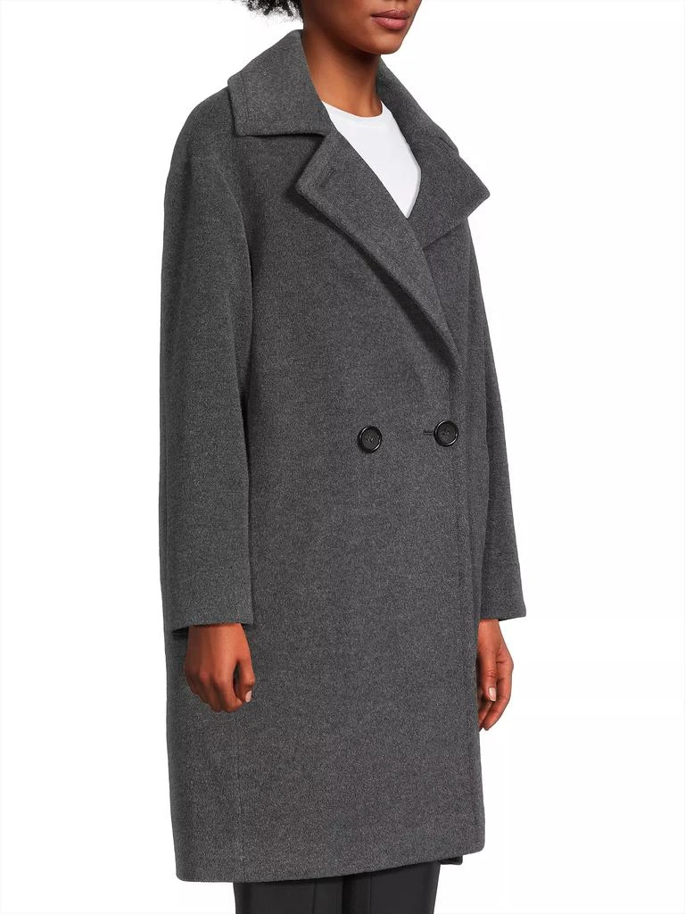 Cinzia Rocca Wool-Cashmere Double-Breasted Coat 4