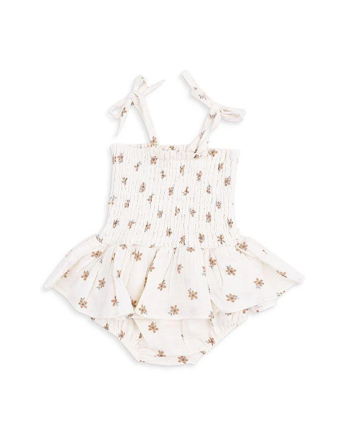 Angel Dear Girls' Smocked Bubble Romper - Baby 1