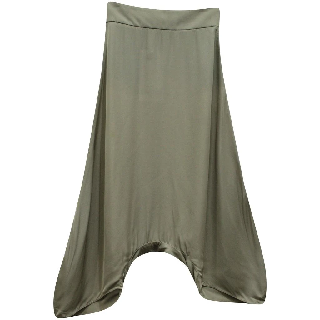 Yves Saint Laurent Saint Laurent Yves Harem Trousers in Dove Grey Silk 1