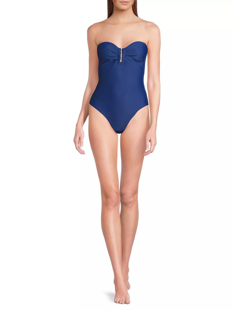 Kobi Halperin Becca Strapless One-Piece Swimsuit