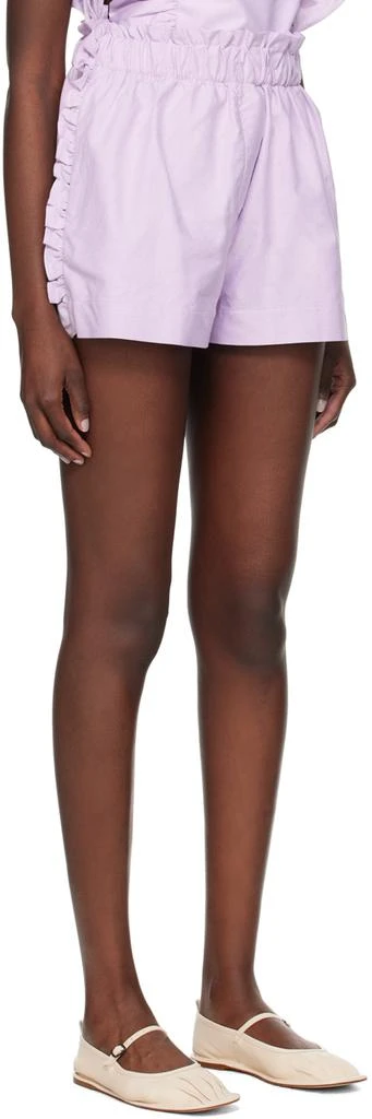 Kika Vargas Purple Demi Shorts 2