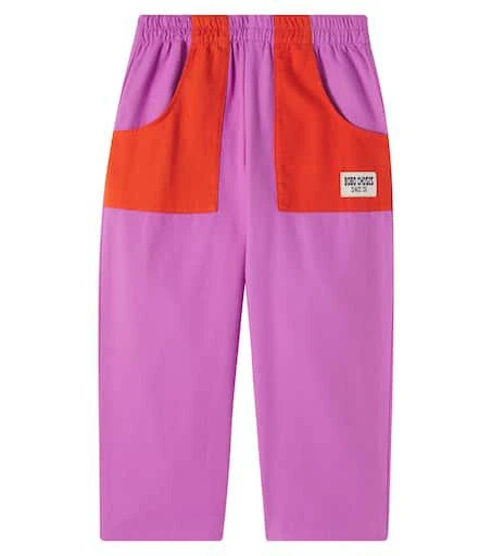 BOBO CHOSES Bobo Choses colorblocked cotton pants
