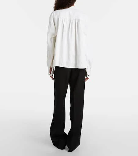 Jil Sander Low-rise wool straight pants 3
