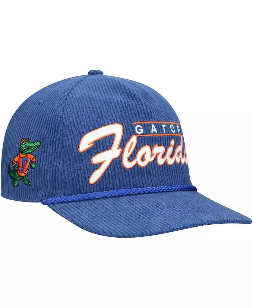 47 Brand Men's Royal Florida Gators Gridiron Double Header Hitch Adjustable Hat 3