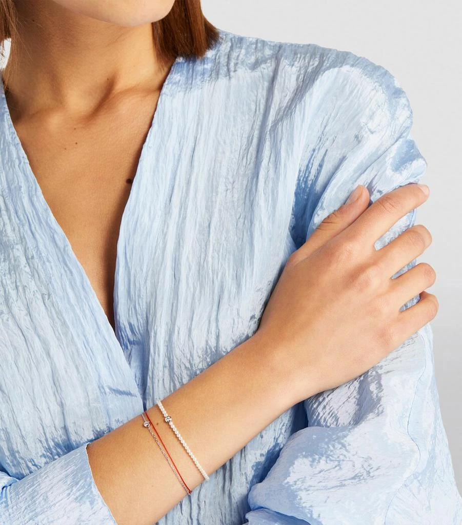 Redline White Gold, Diamond and Pearl Bébé Pure Bracelet 3