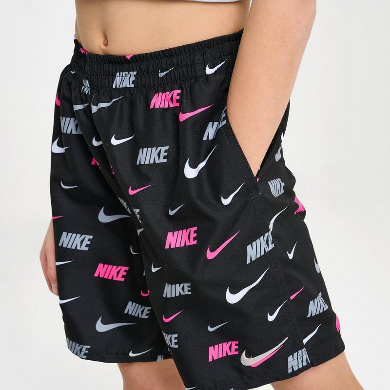nike printed swim short