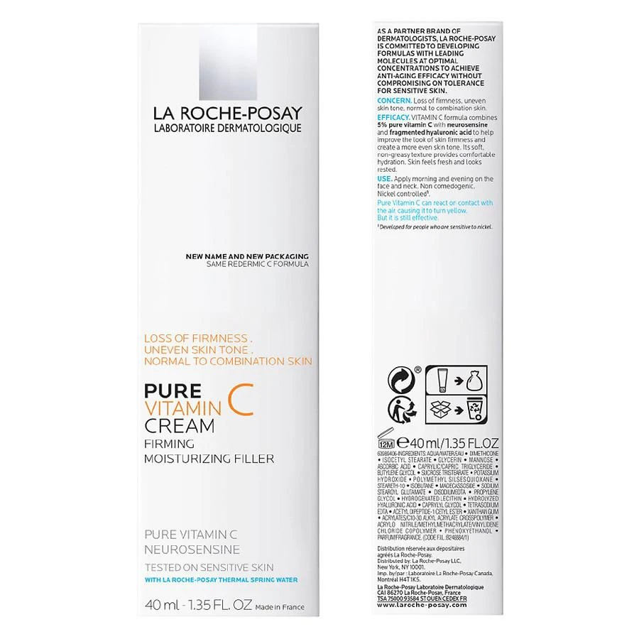 La Roche-Posay Pure Vitamin C Anti-Wrinkle Firming Moisturizing Face Cream 6