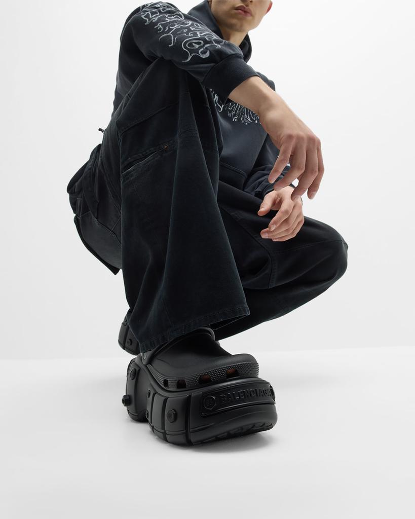 Balenciaga x Crocs™ Men's Hardcrocs™ Platform Clogs