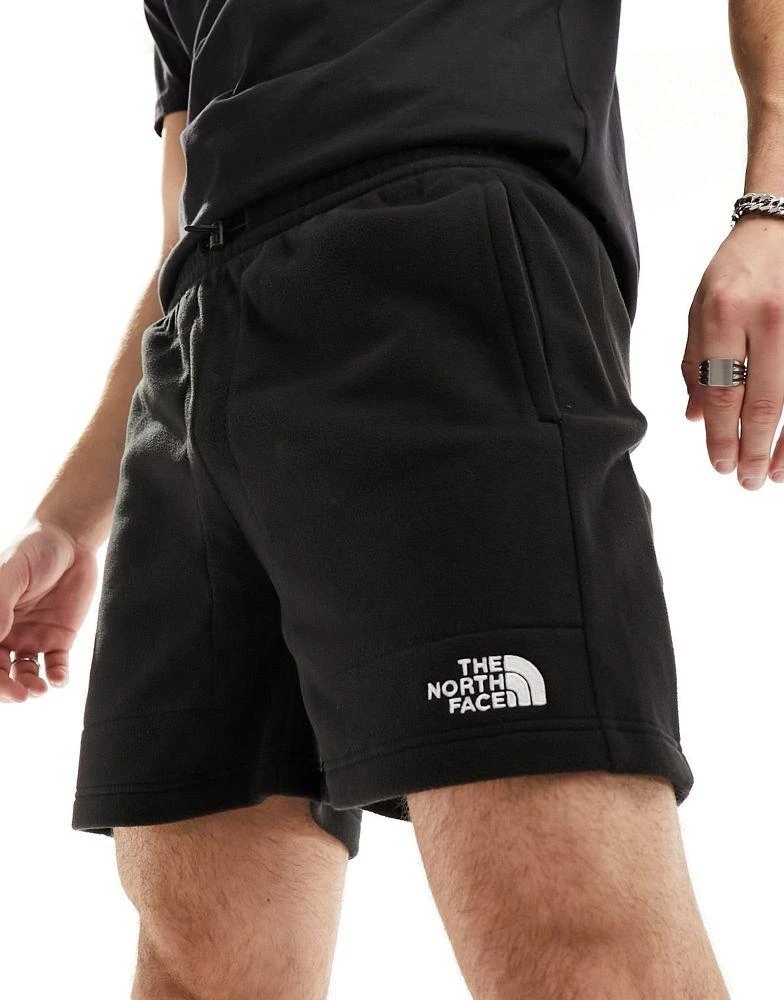 The North Face The North Face Glacier fleece shorts in black Exclusive at ASOS 1