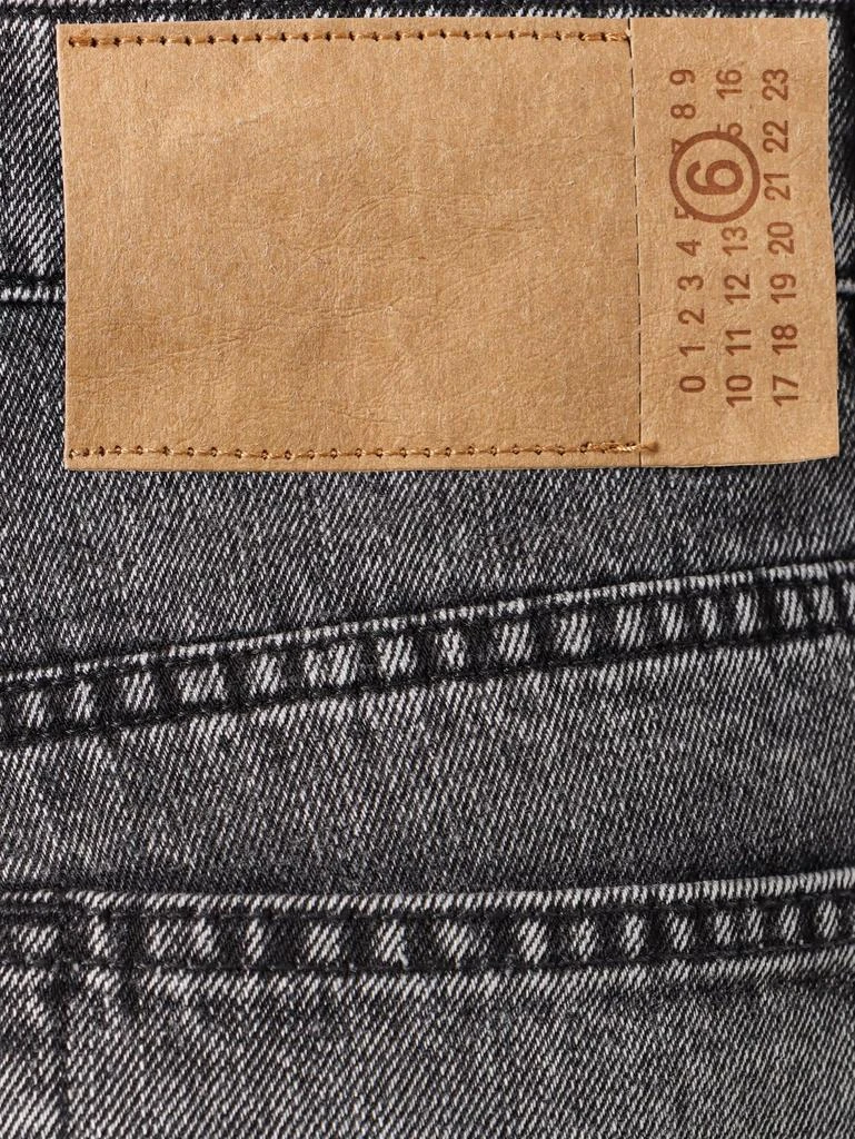 MM6 MM6 Maison Margiela Logo Patch Straight-Leg Jeans 3