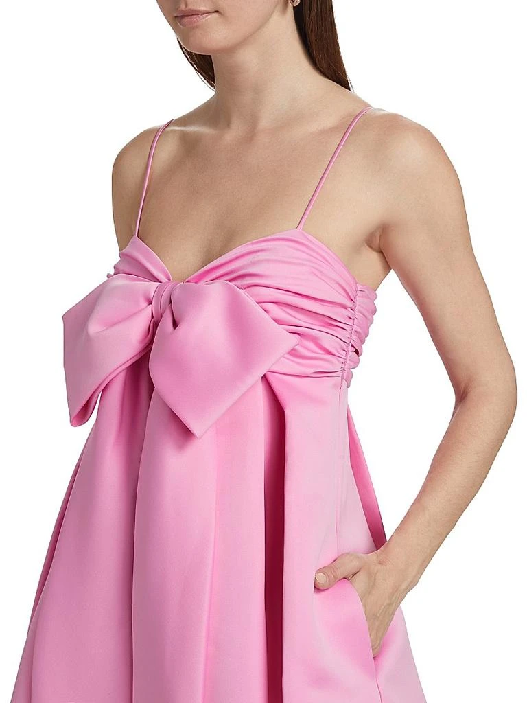 AMUR Rose Baby Doll Minidress 6
