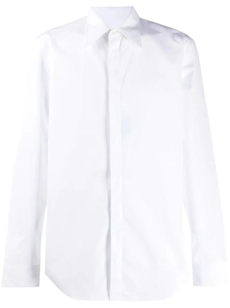 NA White concealed fastening Shirt 1