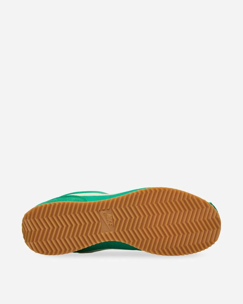 NIKE Women's Cortez Textile Sneakers Stadium Green / Coconut Milk 6