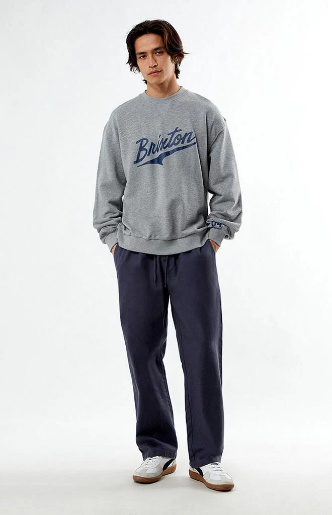 Brixton The League Broken In Crew Neck Sweatshirt 4