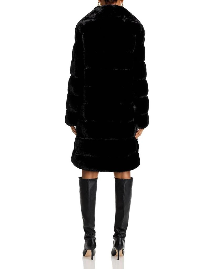 Adrienne Landau Faux Fur Coat 3