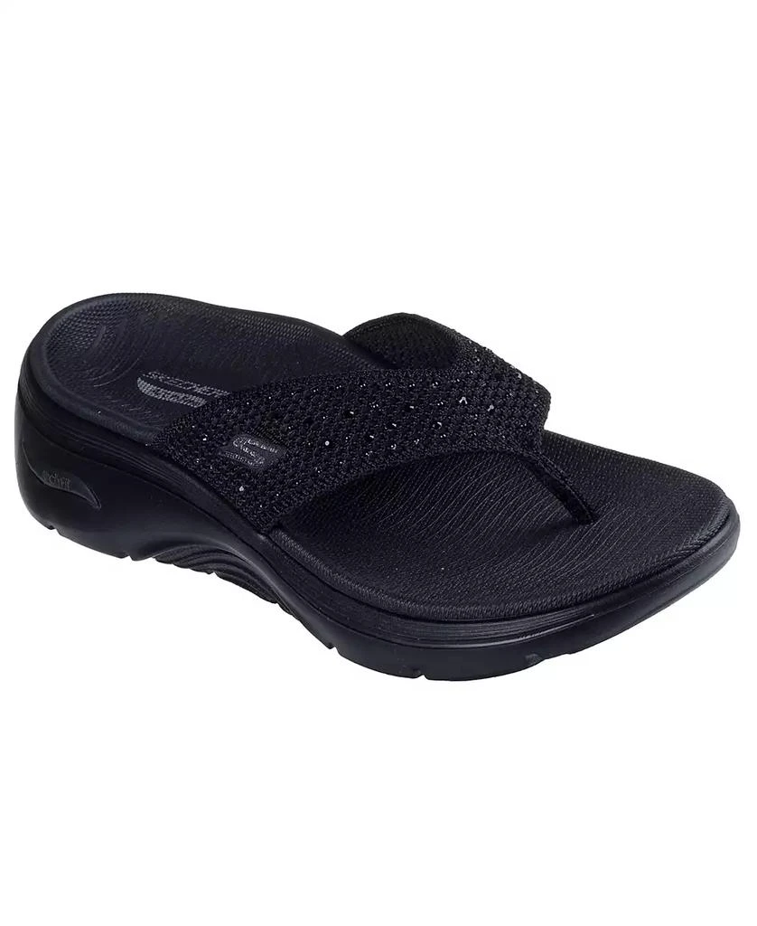 SKECHERS Women's GO WALK Arch Fit 2.0 - Claire Slide Sandals from Finish Line 1