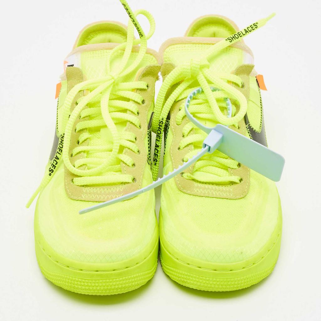 volt green air force 1 off white