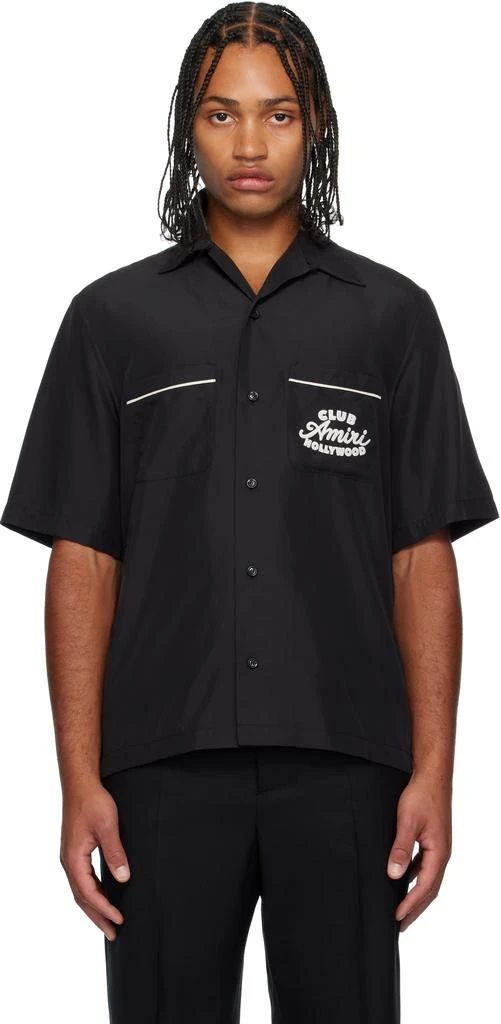AMIRI Black 
Club Amiri
 Camp Shirt 1
