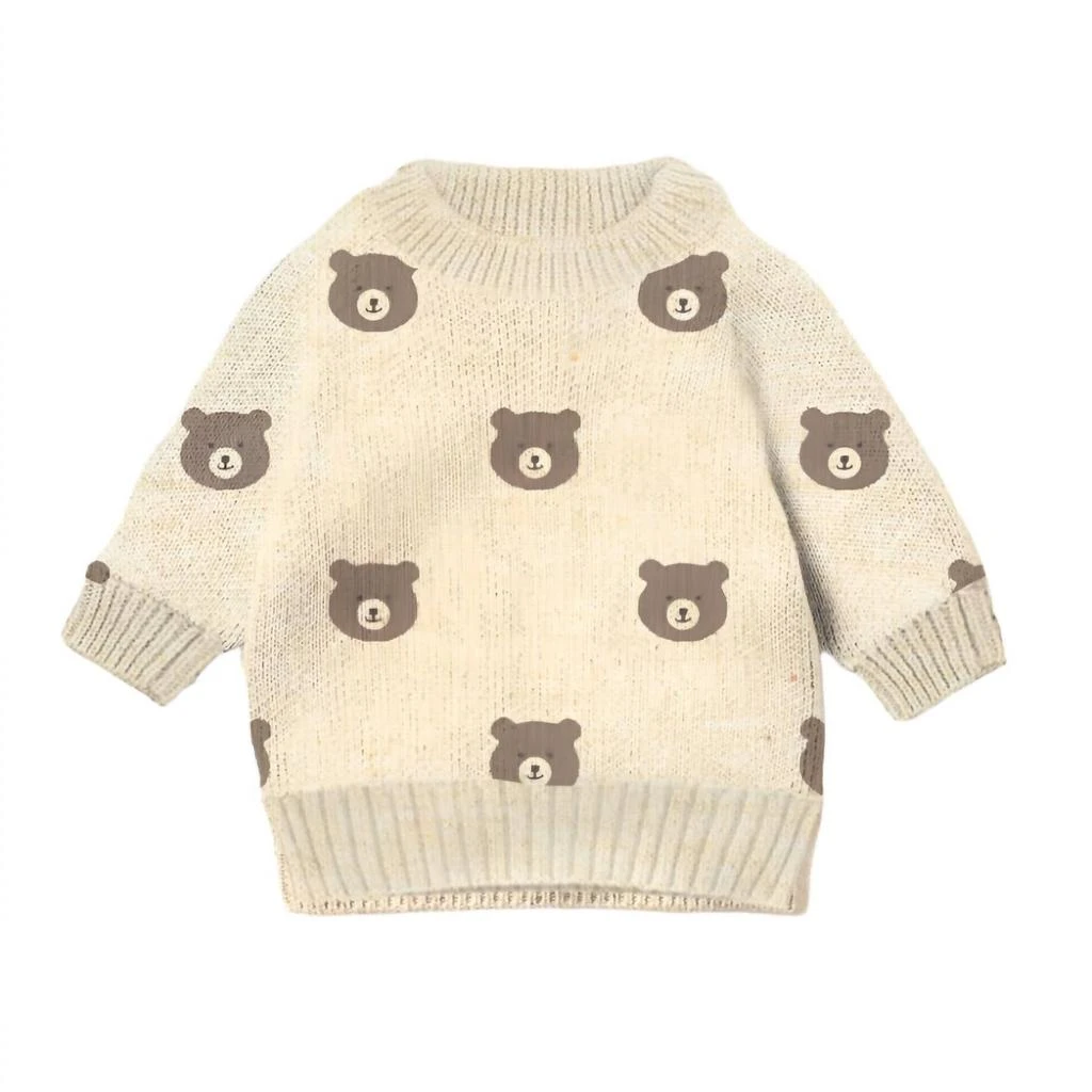 wilson + frenchy Wilson + Frenchy - Boy's Beary Cute Knit Sweater