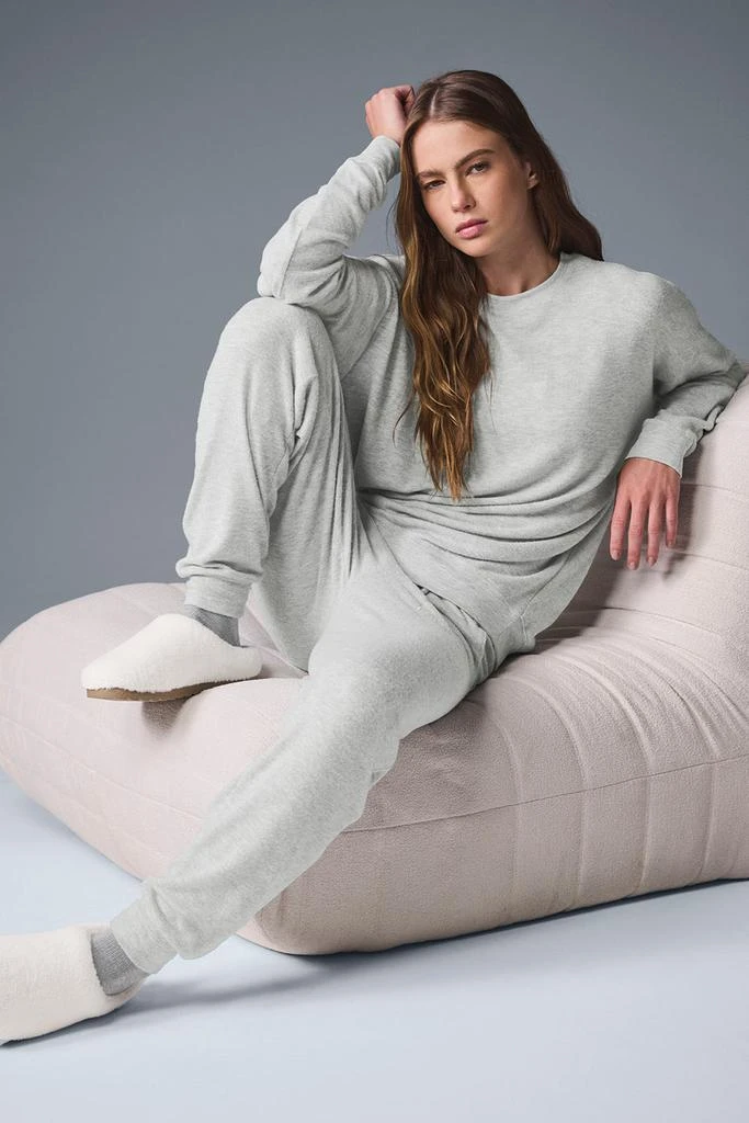 Alo Soho Sweatpant - Athletic Heather Grey 5