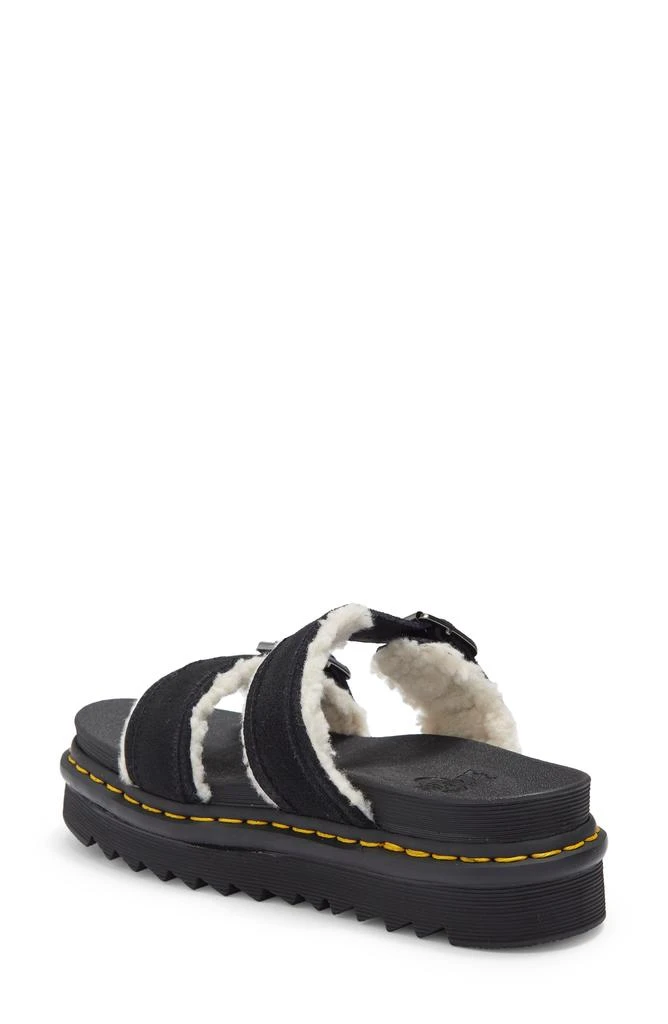 Dr. Martens Myles Faux Shearling Lined Slide Sandal 2