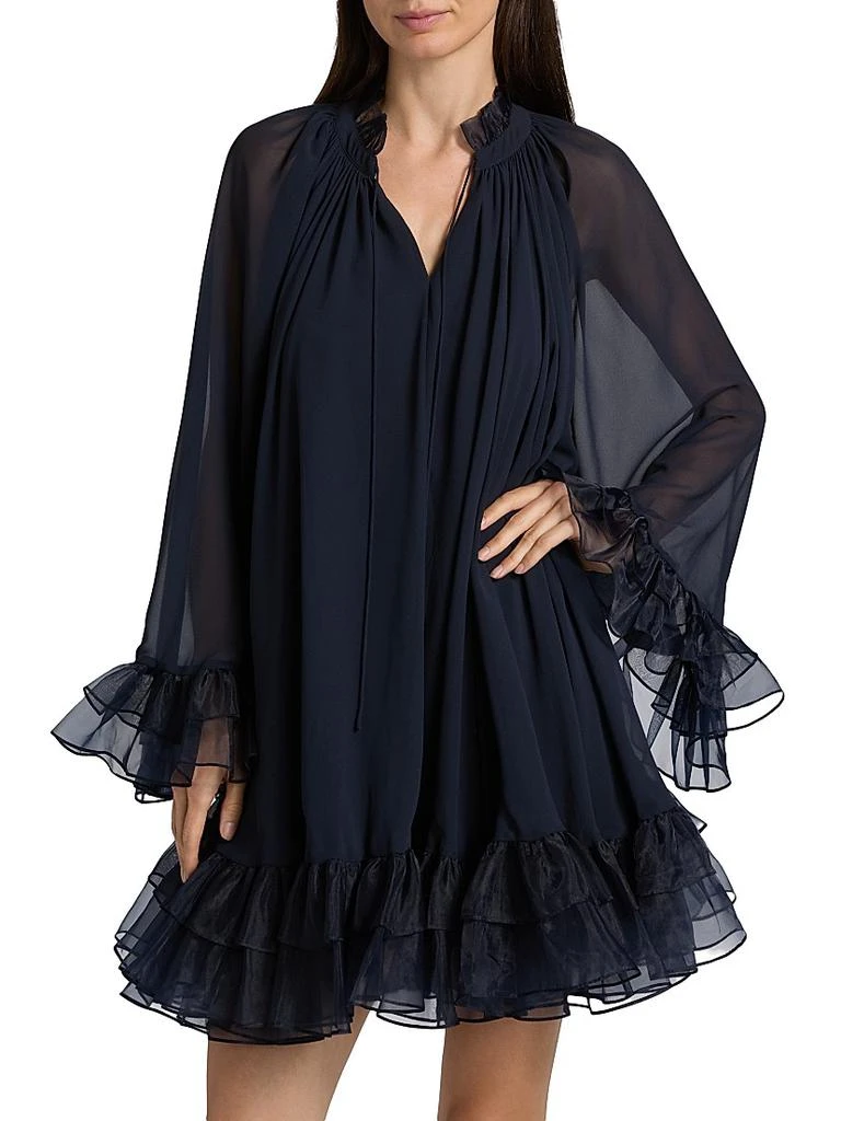 Cinq à Sept Clairette Ruffled Minidress 3