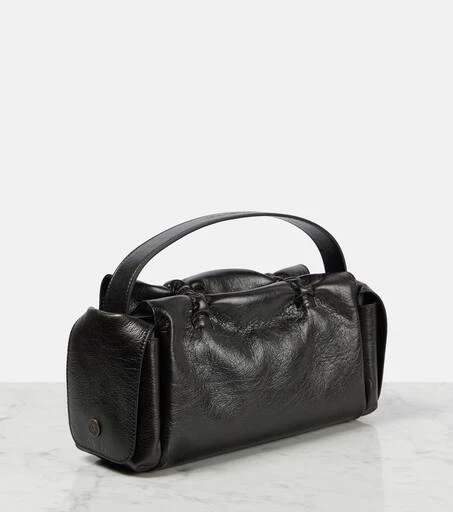 Acne Studios Multipocket leather shoulder bag 4