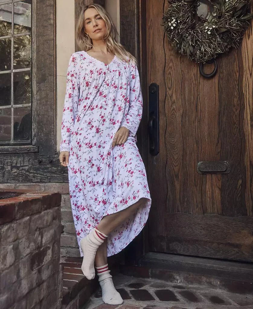 Eileen West Women's Sweater-Knit Ballet Nightgown 8